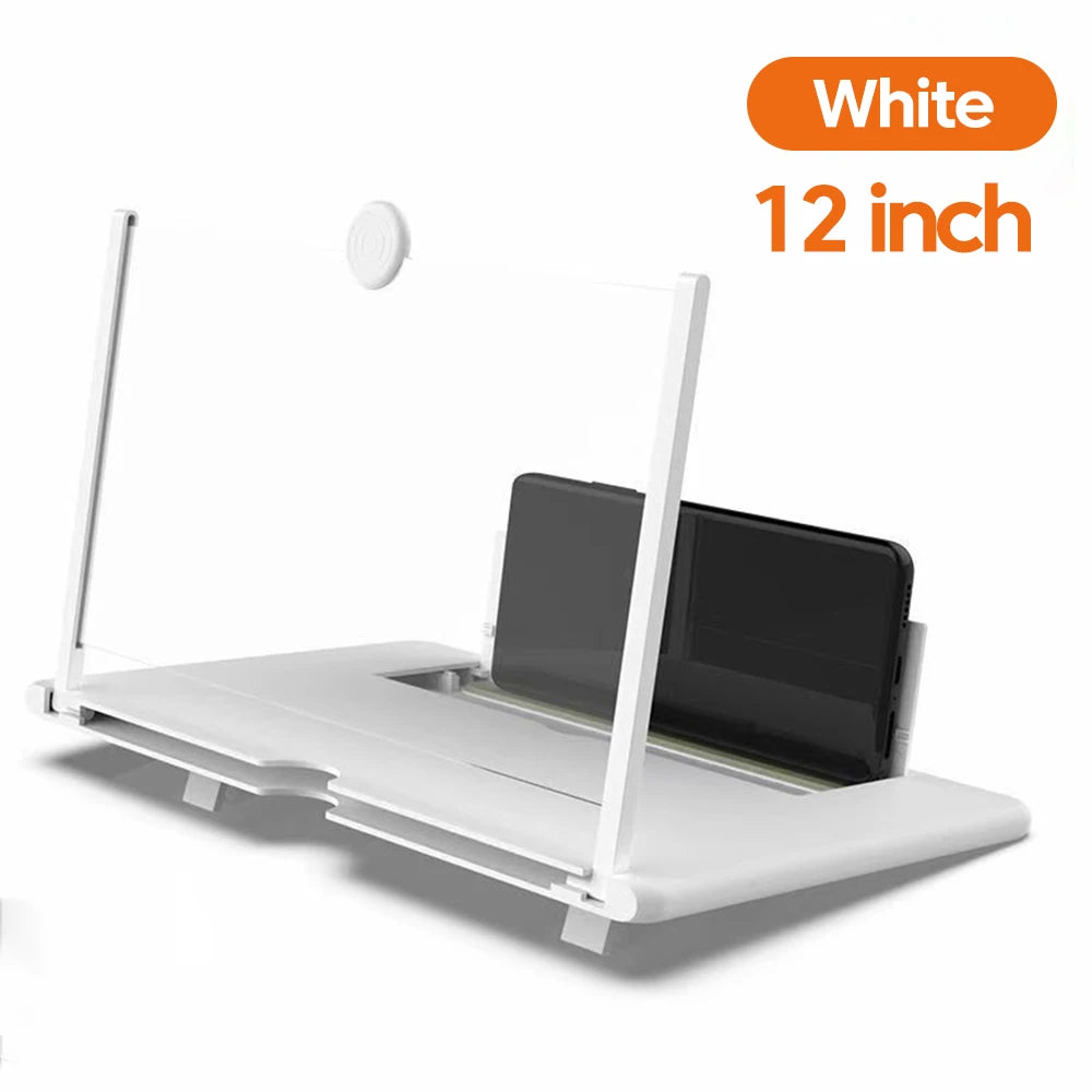 Phone Screen Magnifier Stand — HD Portable Screen Amplifier for Movies, Videos & Calls