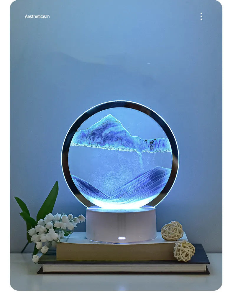LED SandGlass lamp