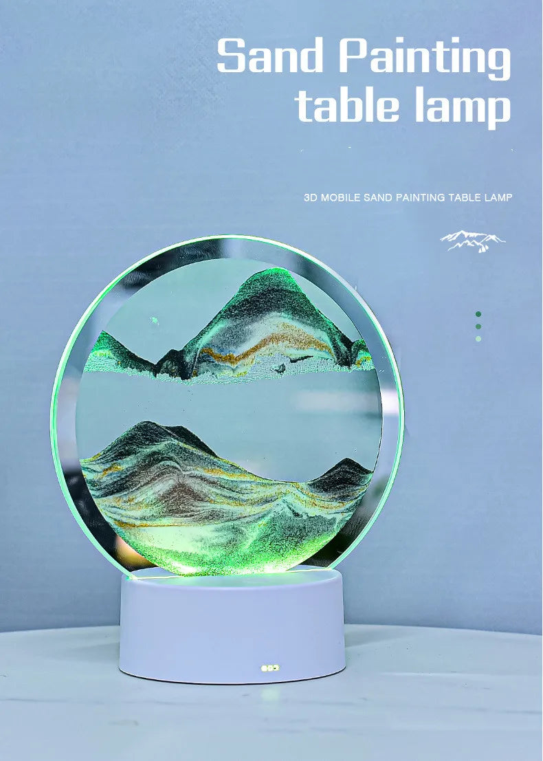 LED SandGlass lamp