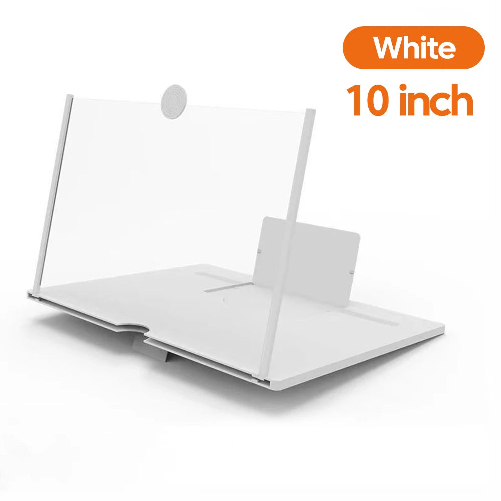 Phone Screen Magnifier Stand — HD Portable Screen Amplifier for Movies, Videos & Calls