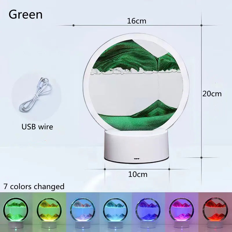 LED SandGlass lamp