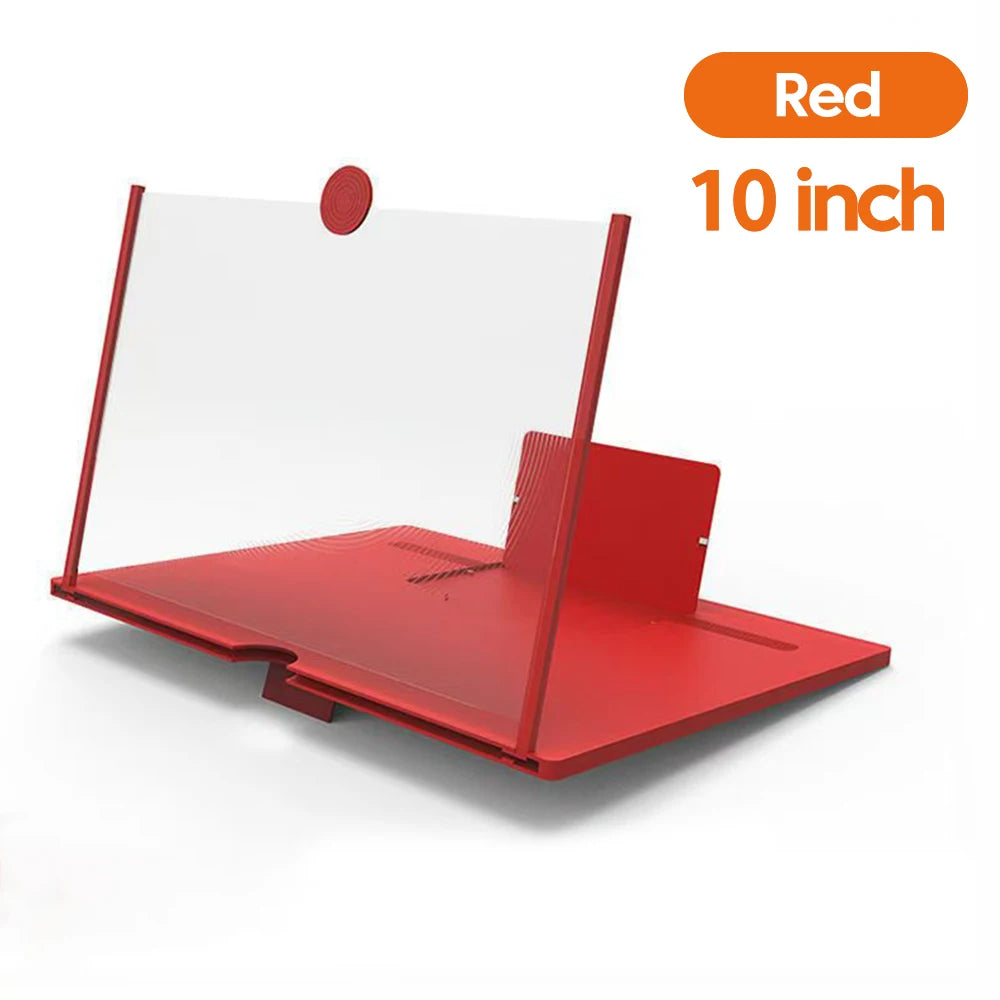 Phone Screen Magnifier Stand — HD Portable Screen Amplifier for Movies, Videos & Calls