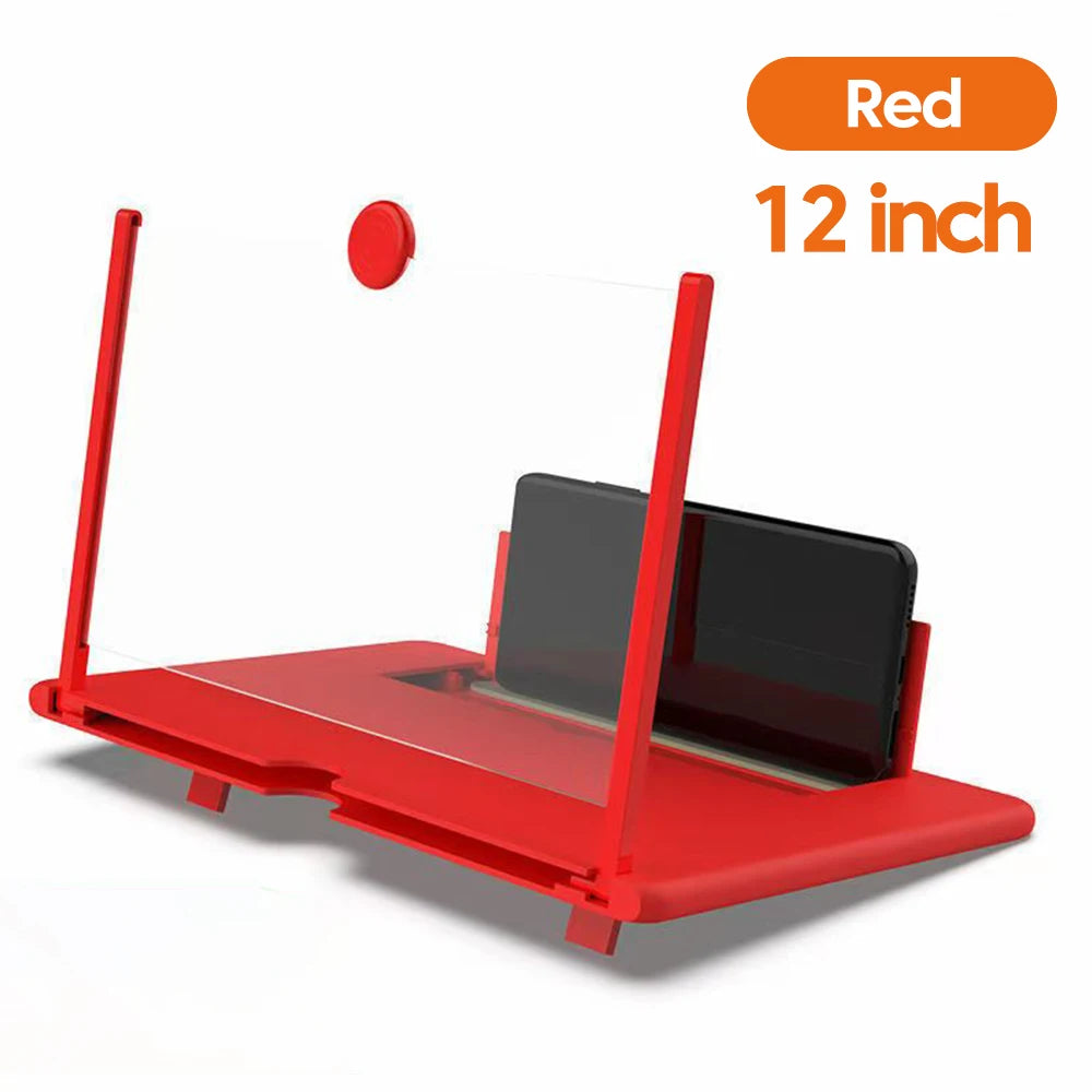 Phone Screen Magnifier Stand — HD Portable Screen Amplifier for Movies, Videos & Calls