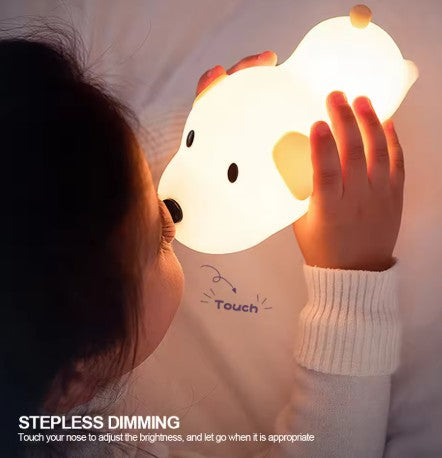 Silicone Puppy Lamp