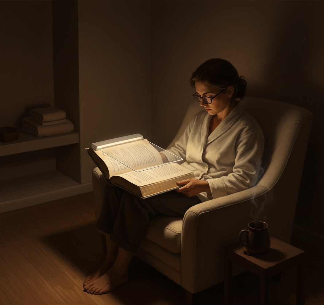 Night Vision Reading Lamp - Renderique Photo 1