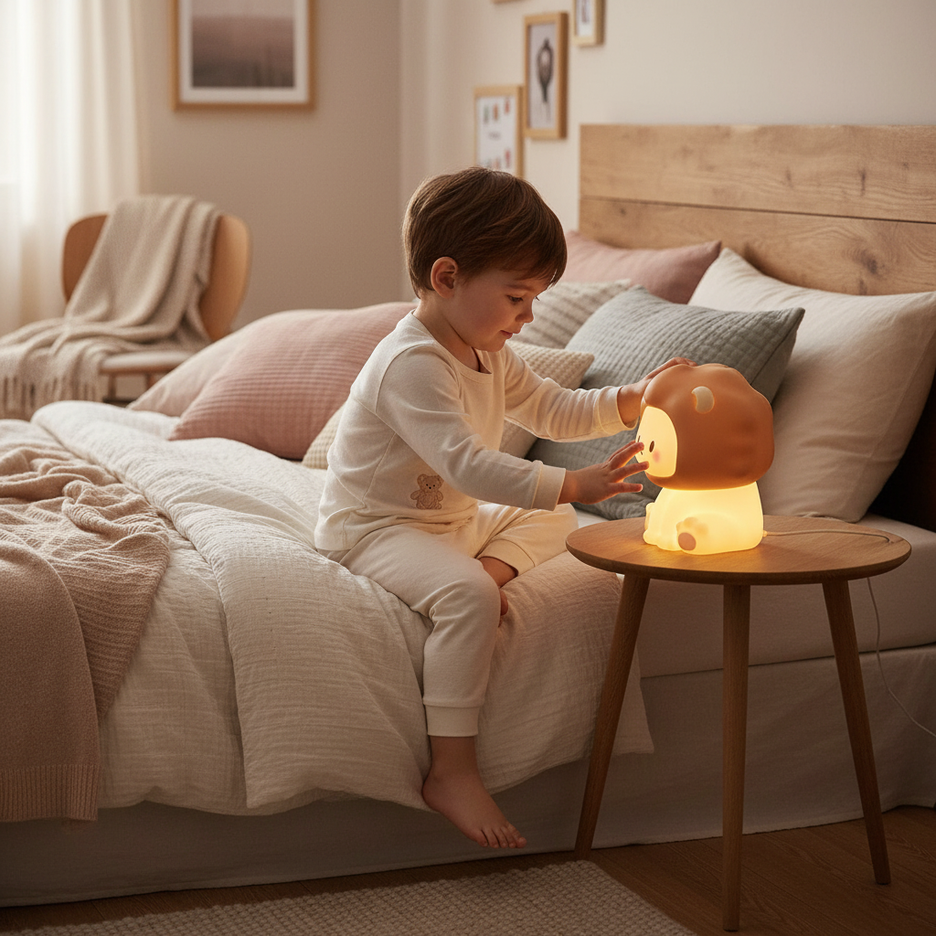 Lion Cub Silicone Night Light - Renderique Photo 1