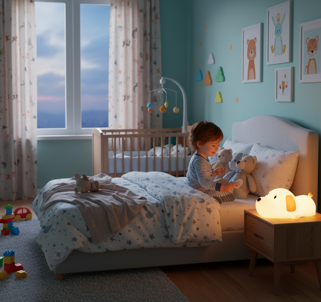 Silicone Puppy Lamp - Renderique Photo 1